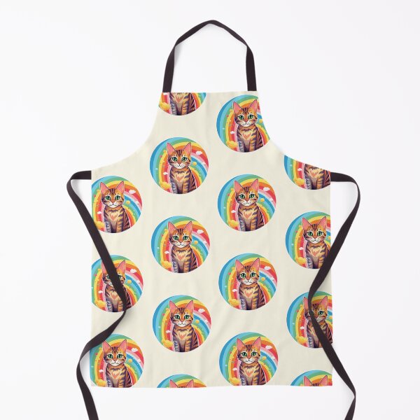 Item preview, Funny Toyger Cat Colorful Rainbow Cute Mom Dad Kids designed and sold by rafaeltto.