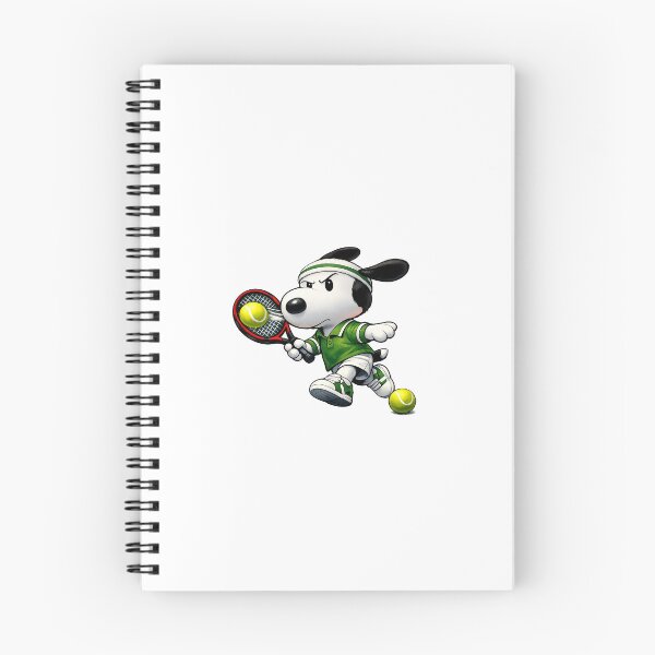 Item preview, Snoopy Tennis Serves Peanuts Comic Dog Sticker designed and sold by 4U---Store.