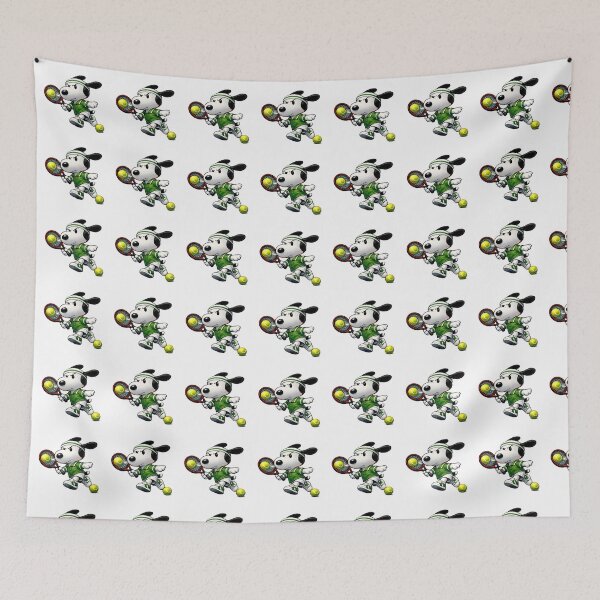 Item preview, Snoopy Tennis Serves Peanuts Comic Dog Sticker designed and sold by 4U---Store.