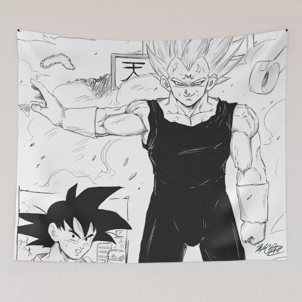 Item preview, Majin Vegeta: Te haré luchar contra mí, Kakaroto. designed and sold by markclarkii.