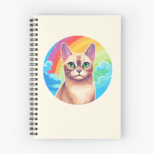 Item preview, Funny Tonkinese Cat Colorful Rainbow Cute Mom Dad Kids designed and sold by rafaeltto.