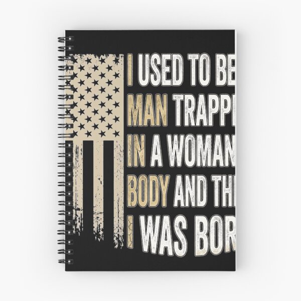 Item preview, Funny Dad Joke I Used To Be A Man Trapped In A Woman's Body USA Flag designed and sold by haitrieuic96.