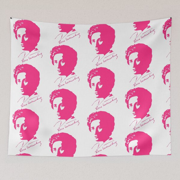 Item preview, Rosa Luxemburg Signature Feminist Socialist Revolution Silhouette designed and sold by DarylPope.