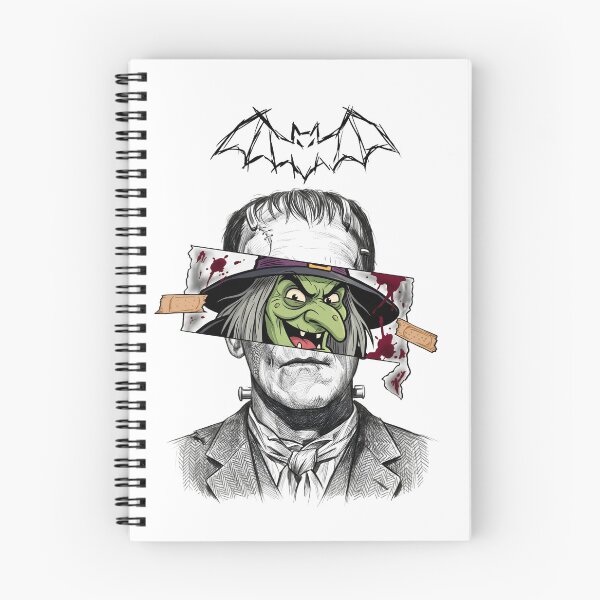 Item preview, Frankenstein Monster Meets Wicked Witch | Vintage Horror Halloween Gothic designed and sold by justyna-s28.