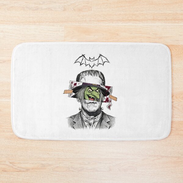 Item preview, Frankenstein Monster Meets Wicked Witch | Vintage Horror Halloween Gothic designed and sold by justyna-s28.