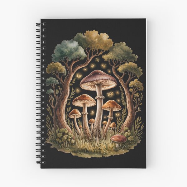 Item preview, Mushrooms Light Up the Night designed and sold by Eclectic Monkey.