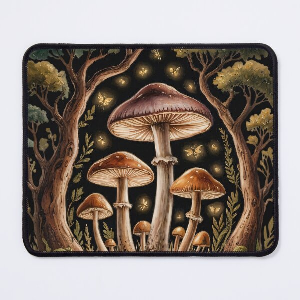 Item preview, Mushrooms Light Up the Night designed and sold by Eclectic Monkey.