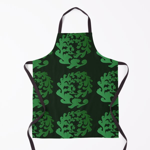 Item preview, Emerald Baroque Acanthus Leaf: Luxury Regal Botanical Pattern designed and sold by ThiagoSDantas.