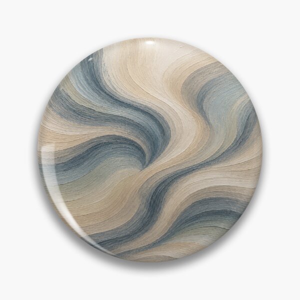 Item preview, Blue Mineral Flux on Ivory designed and sold by Ingorgia Studio.