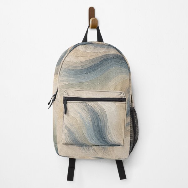 Item preview, Blue Mineral Flux on Ivory designed and sold by Ingorgia Studio.