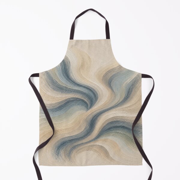 Item preview, Blue Mineral Flux on Ivory designed and sold by Ingorgia Studio.