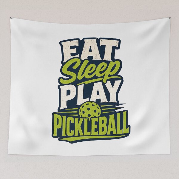 Item preview, Eat Sleep Play Pickleball Retro Sport designed and sold by Mr Lee.