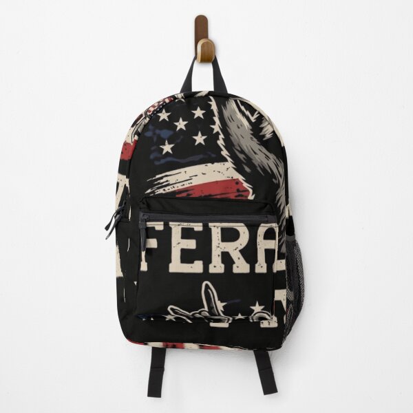 Item preview, Feral But Free Patriotic Raccoon Vintage USA American Flag designed and sold by haitrieuic96.