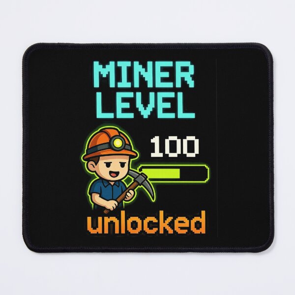 Item preview,  Glow in the Dark Miner Achievement designed and sold by katiecorners.