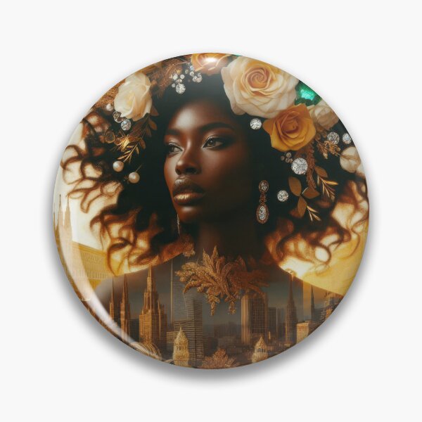 Item preview, Black woman in milano double exposure 25 designed and sold by NikaLim.