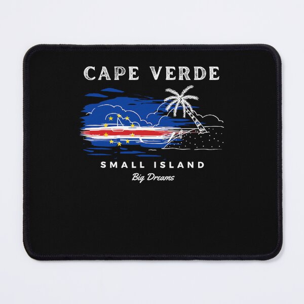 Item preview, Cape Verde Small Island Big Dreams - Football Fan Blue Sharks Supporter designed and sold by DarylPope.