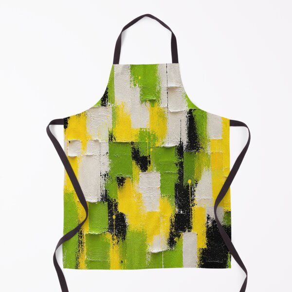 Item preview, Lime Energy Matter – Textured Abstract Impasto Art designed and sold by Ingorgia Studio.