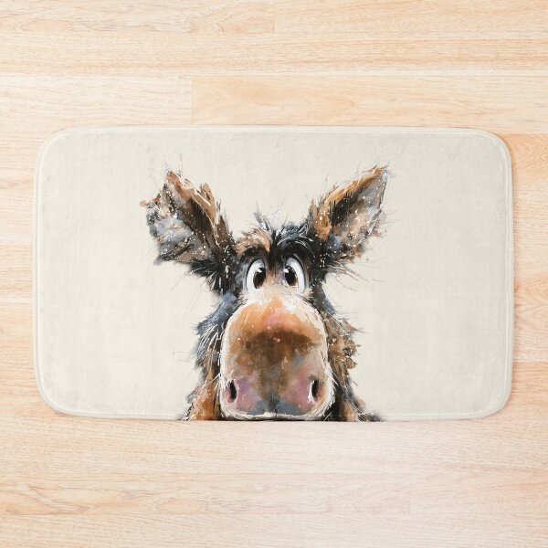 Item preview, ‘A Moose at Night ' BY SHiRLeY MacARTHuR designed and sold by Shirley MacArthur Art.