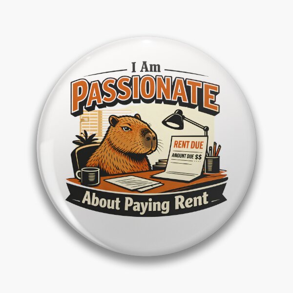 Item preview, Funny Anti Work Capybara Corporate Satire Gift  designed and sold by yanejoy.