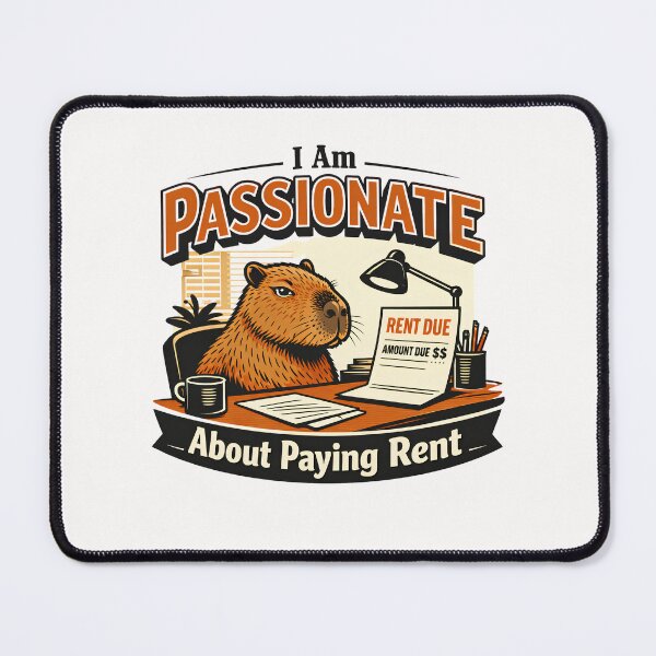 Item preview, Funny Anti Work Capybara Corporate Satire Gift  designed and sold by yanejoy.