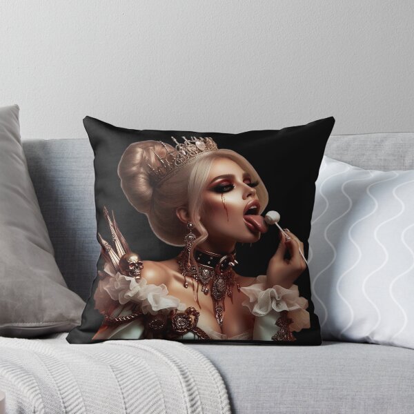 Item preview, Dark Queen Licking White Lollipop designed and sold by Voodoo Store Paranormal Collections.