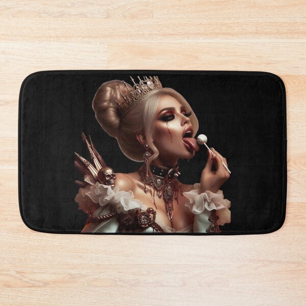 Item preview, Dark Queen Licking White Lollipop designed and sold by Voodoo Store Paranormal Collections.