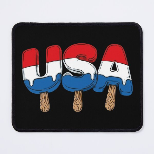 Item preview, USA Ice Pop Melting Patriotic Red White and Blue 4th of July designed and sold by haitrieuic96.