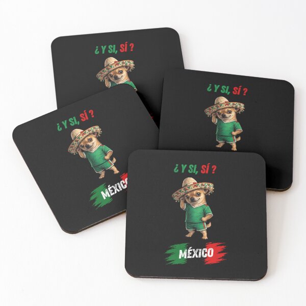 Item preview, Y Si Si? Funny Chihuahua Sombrero Fiesta Mexico Soccer Graphic designed and sold by DarylPope.