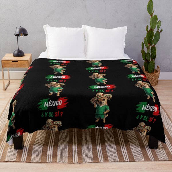 Item preview, Y Si Si? Funny Chihuahua Sombrero Fiesta Mexico Soccer Graphic designed and sold by DarylPope.