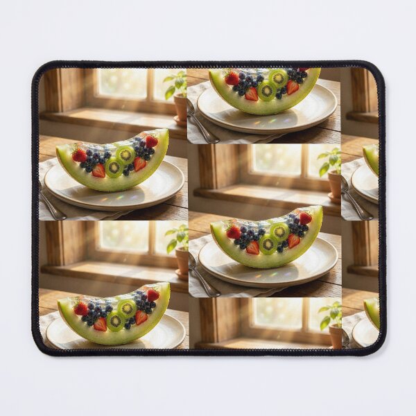 Item preview, Crystal Fruit Melon - Transparent Jelly and Berries Art designed and sold by Haani786.