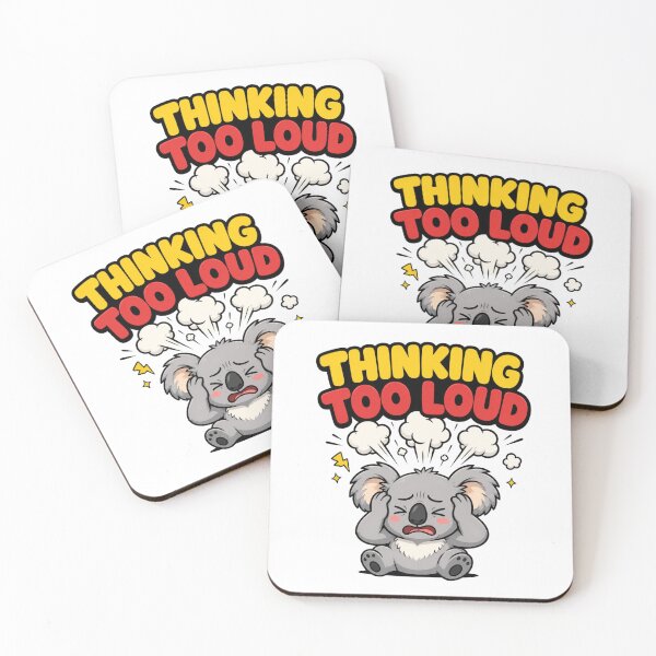 Item preview, Overthinking Koala Mental Overload Gift designed and sold by Gentlestate.