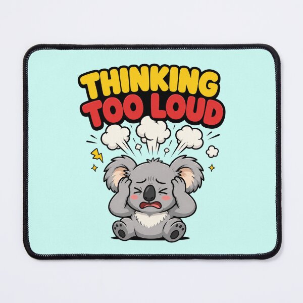 Item preview, Overthinking Koala Mental Overload Gift designed and sold by Gentlestate.