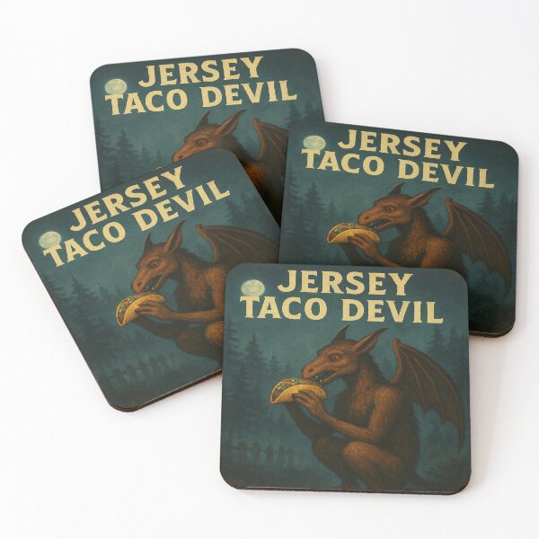 Item preview, Jersey Devil Taco Humor designed and sold by Absurd Cult Co..