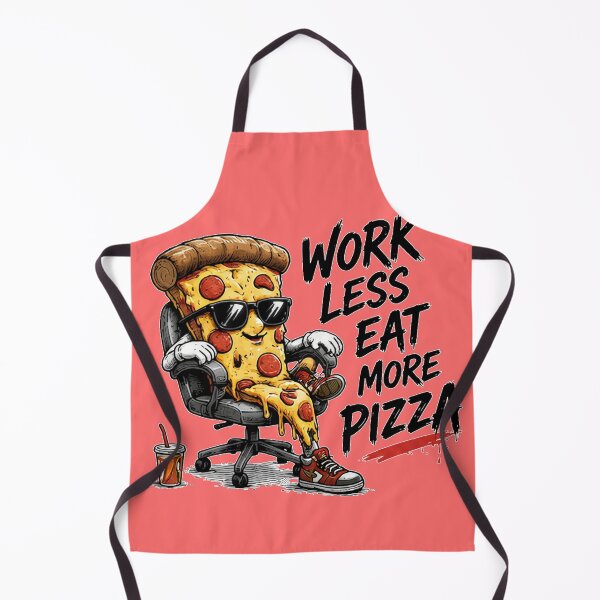 Item preview, Pizza Lover Gift Funny Cartoon Design designed and sold by RedPixelPlus.