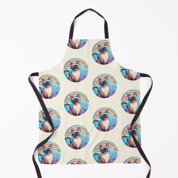 Item preview, Funny Siamese Cat Colorful Rainbow Cute Mom Dad Kids designed and sold by rafaeltto.