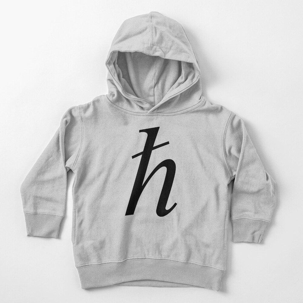 Planck Constant, ssrco,toddler_hoodie,youth,heather_grey,flatlay_front,square,1000x1000-bg,f8f8f8