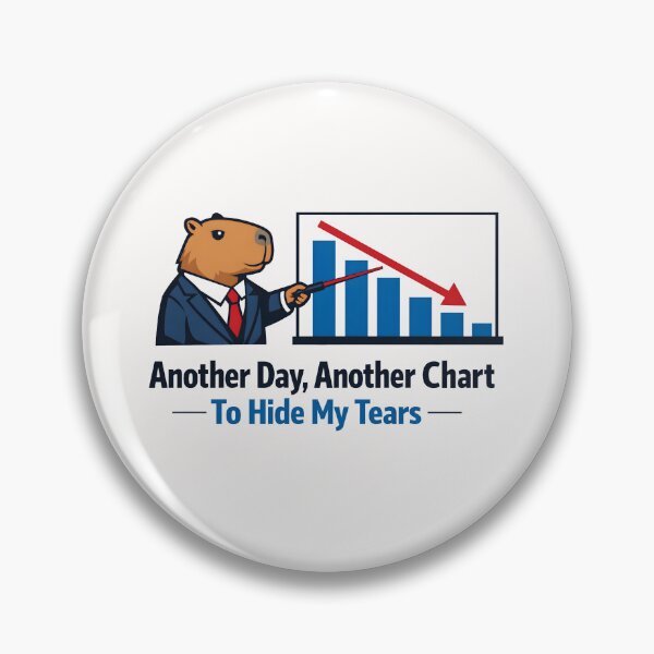 Item preview, Funny Data Analyst Capybara Business Graph  designed and sold by yanejoy.