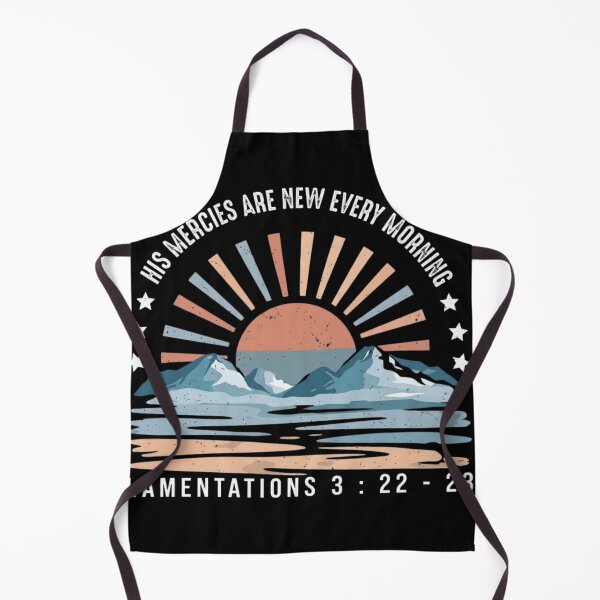 Item preview, His Mercies Are New Every Morning Lamentations 3 Retro Sunset designed and sold by haitrieuic96.