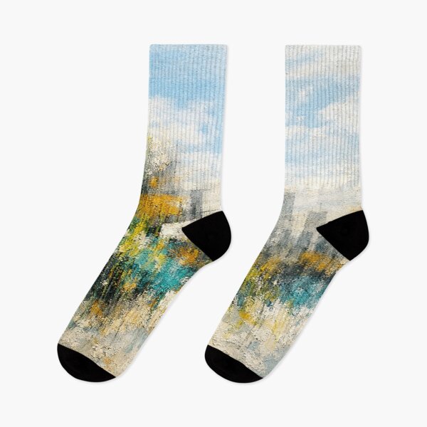 Item preview, Amber Skyline – Turquoise designed and sold by Ingorgia Studio.