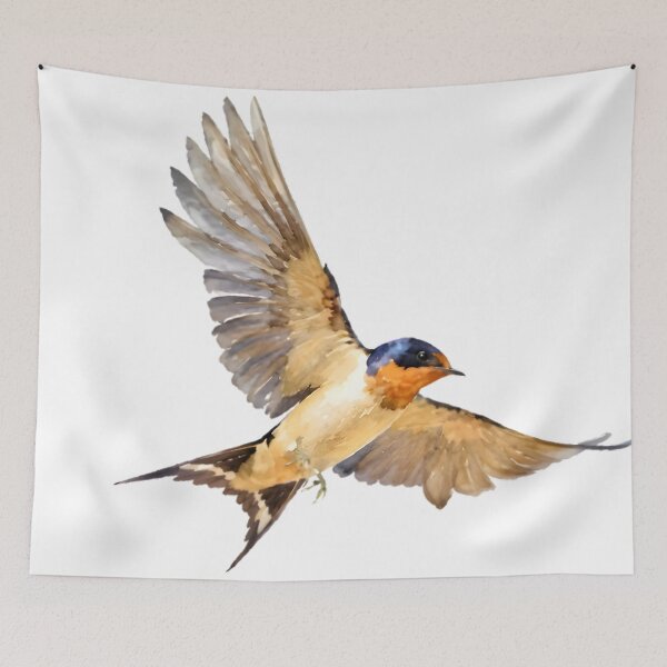 Item preview, Barn Swallow (Hirundo rustica) designed and sold by HOMETOWN86.