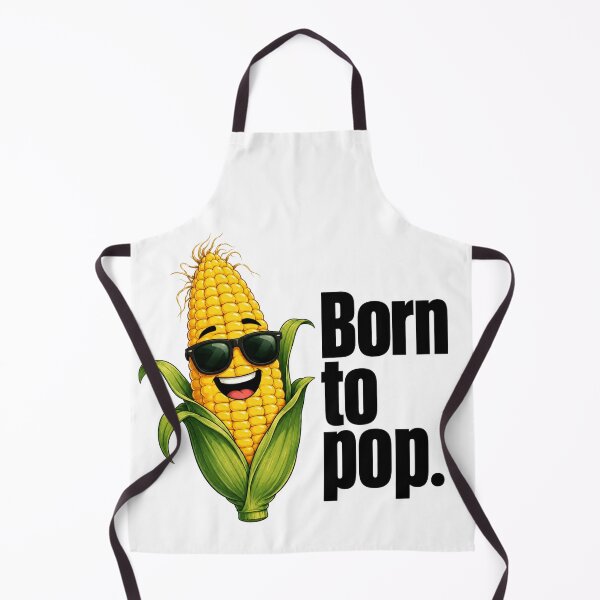 Item preview, Born To Pop Corn Design designed and sold by cookingtherapy.