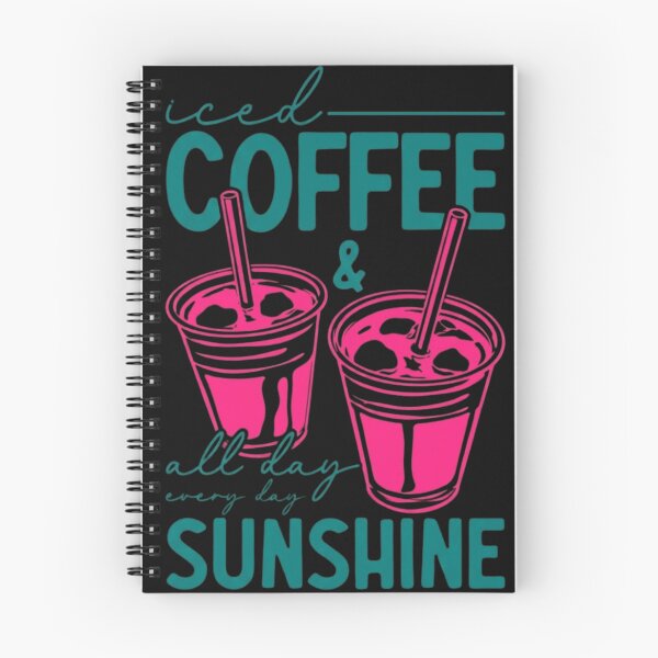 Item preview, Iced Coffee and Sunshine All Day Every Day Summer Aesthetic designed and sold by haitrieuic96.