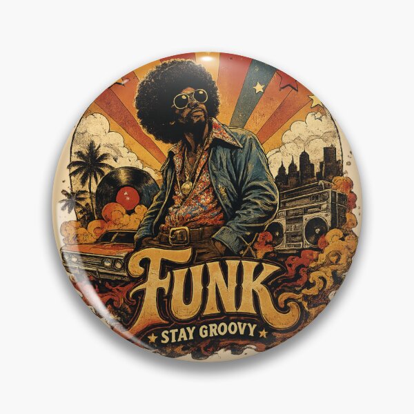Item preview, Vintage Funk Stay Groovy designed and sold by lungpleecha.