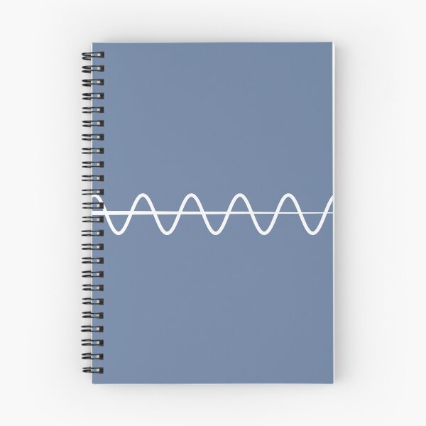 Item preview, The Transmission - Slate Blue Minimalist Geometric Wave designed and sold by artdocaj.