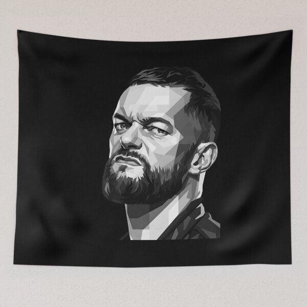 Item preview, Finn Balor Grayscale  designed and sold by Japanese art.