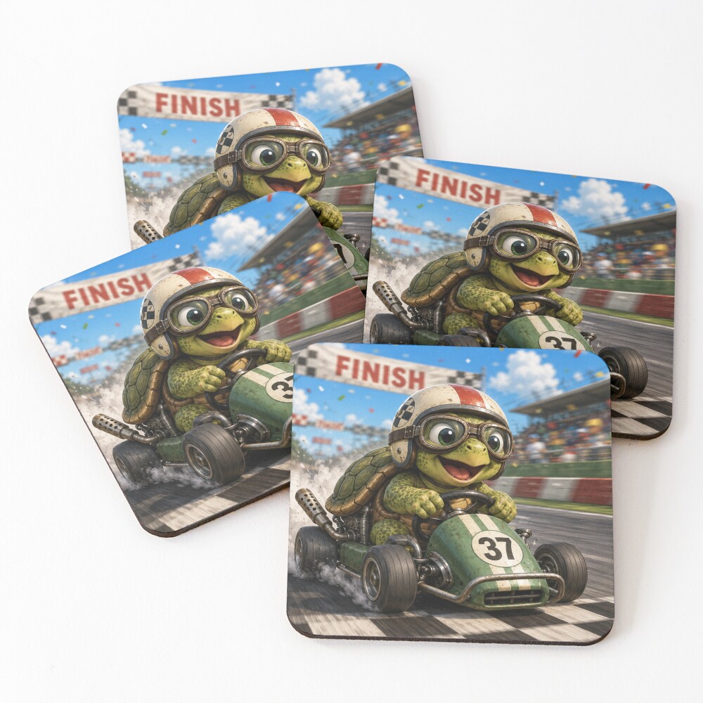 Item preview, Coasters (Set of 4) designed and sold by Pond21.