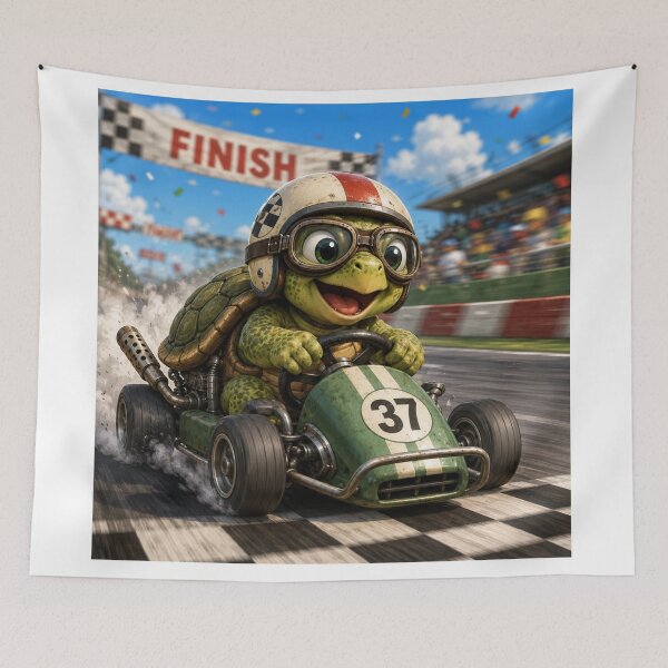 Item preview, Racing Turtle designed and sold by Pond21.