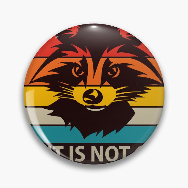 Item preview, Vintage Racoon It is what it is. designed and sold by SuperWear.