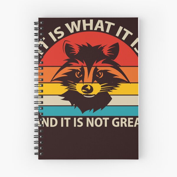 Item preview, Vintage Racoon It is what it is. designed and sold by SuperWear.