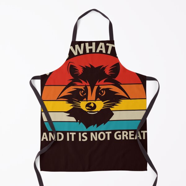 Item preview, Vintage Racoon It is what it is. designed and sold by SuperWear.